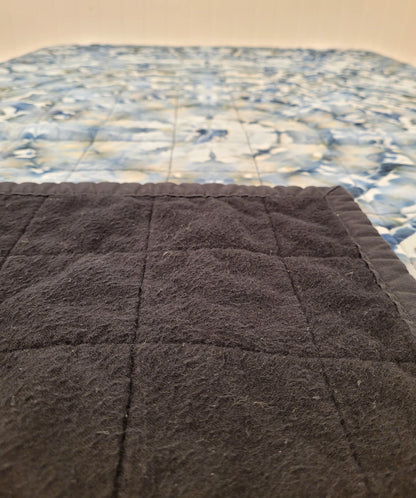 The Octagon Lap Quilt - with flannel back