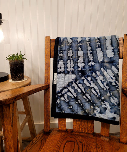 The Octagon Lap Quilt - with flannel back