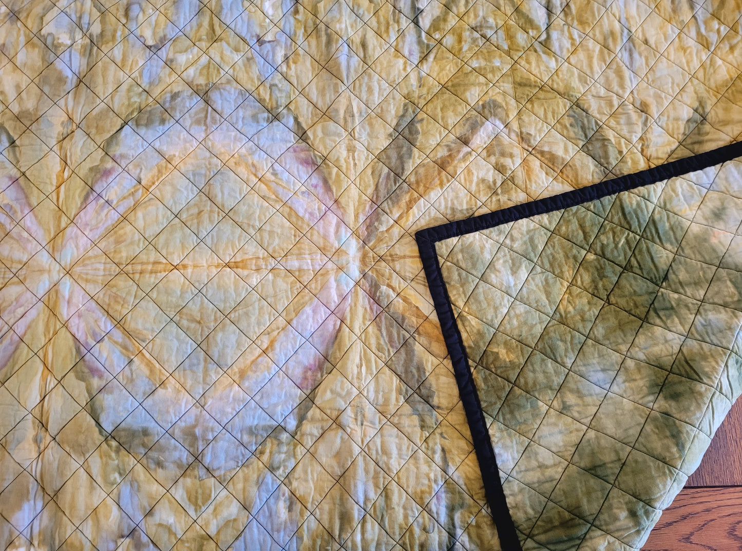 The Olive Sky Lap Quilt - Double sided