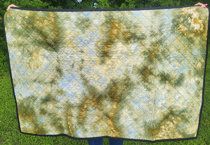 The Olive Sky Lap Quilt - Double sided