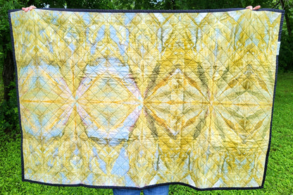 The Olive Sky Lap Quilt - Double sided